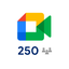 Google Meet hasta 250 Participantes